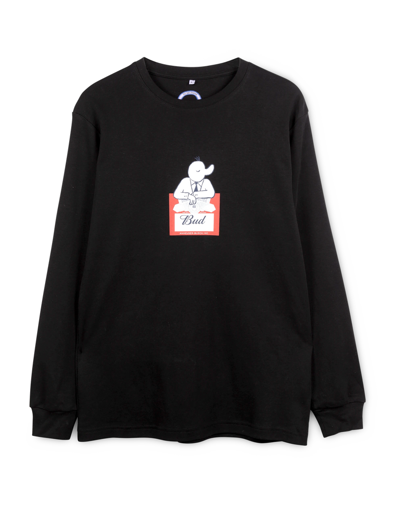 TNO x BUD Freddy-BUD Longsleeve Black
