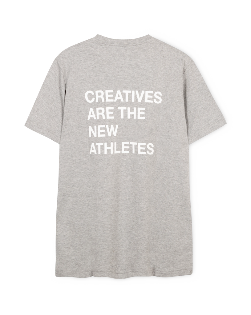 Creatives Are The New Athletes T-shirt Grey
